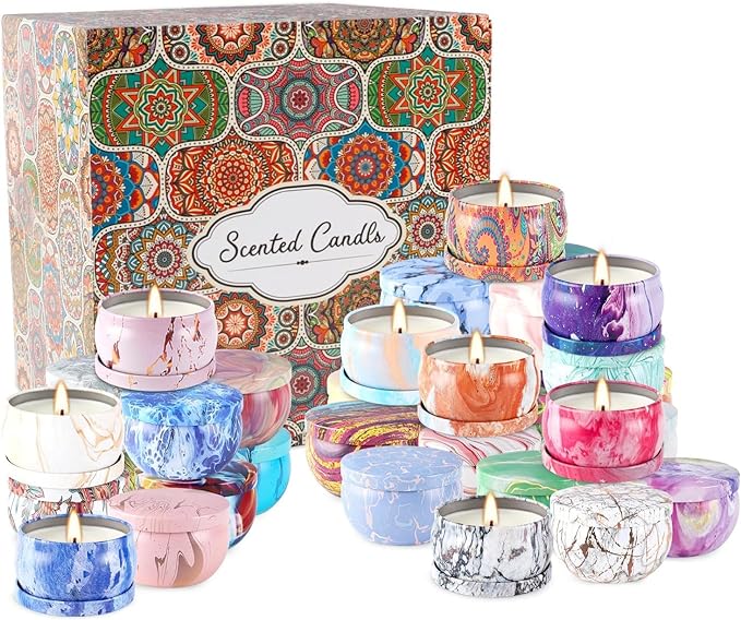 Howemon 36 Pack Scented Candles Set - Image 4