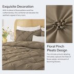 BEDELITE Light Brown Queen Comforter Set - Image 4