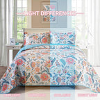 BEDIFANY Garden Cotton Filling King Size Quilt Set - Image 6