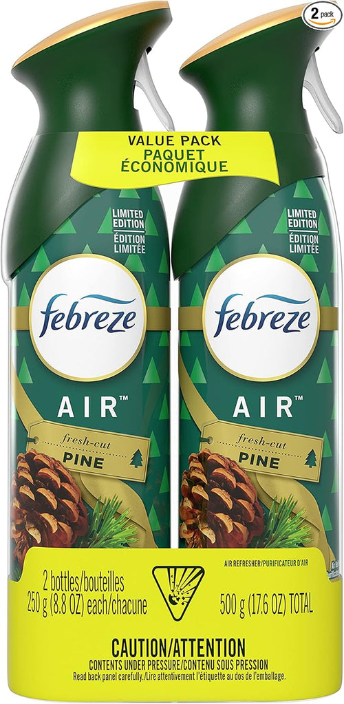 Air febreze Spray Fresh Cut Pine, Holiday Collection, 8.8 Ounces by Febreze