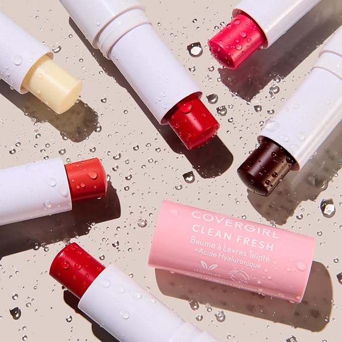 CoverGirl Clean Fresh Tinted Lip Balm, Vegan Formula, Natural Finish - Image 7