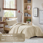 Comfort Spaces Kienna Quilt Set- Double Sided Stitching Design Summer Blanket - Image 7