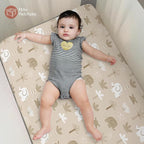 Baby Mini Crib Sheets Boy, Portable 38”x26” Pack and Play Sheets Fitted - Image 4