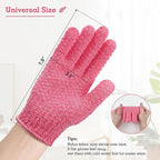 Evridwear Exfoliating Glove Shower Gloves Exfoliate Dead Skin - Image 7