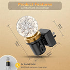 JandCase Night Lights Plug into Wall, 2 Pack Dimmable Night Light Pulg in - Image 4