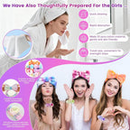 137 PCS Spa Party Supplies For Girls, Include Face Mask, Bath Bombs, Hand Cream - Image 9