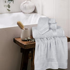 Elvana Home Ultra Soft 6 Pack Cotton Towel Set, Contains 2 Bath Towels 28x55 - Image 4