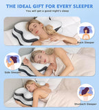 Osteo Sustained Cervical Health Neck Pillow, Contour Zoned Design Ergonomic - Image 7