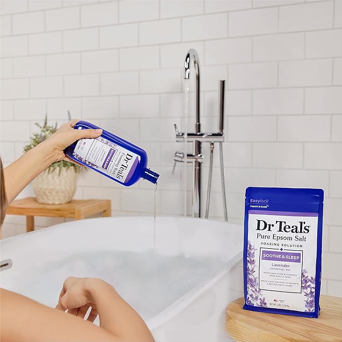 Dr Teal's Epsom Salt Soaking Solution, Soothe & Sleep - Image 7