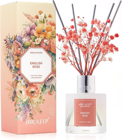 Airkeep Reed Diffuser Set, 3.38 fl oz by Airkeep