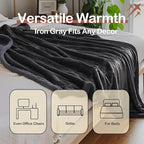 Electric Heated Blanket Twin Size 62" x 84" - Image 8