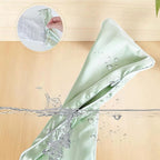 Flexseed Eye Pillow, Hot or Cold Weighted Satin Eye Mask, Microwaveable Moist - Image 7