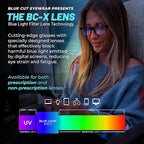 Blue Light Blocking Glasses For Men/Women Anti-Fatigue Computer Monitor Gaming - Image 4