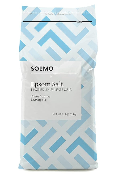 Amazon Brand - Solimo Epsom Salt Soak, Magnesium Sulfate USP, Relaxing Bath - Image 2
