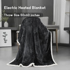 Heated Blanket Electric Throw Size 50''x60'' - Image 2