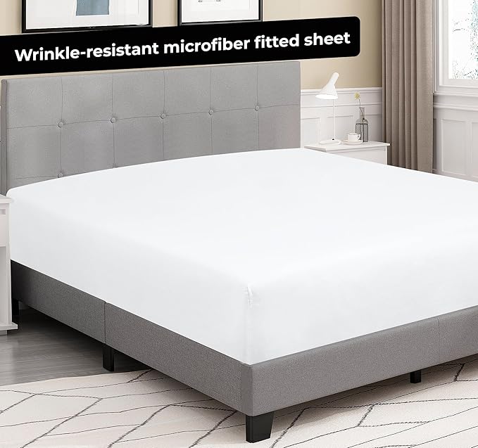 Royale Linens Fitted Sheet California King - Image 8