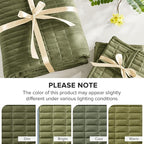 Comfort Spaces Queen Quilt Set Modern Reversible Plaid Coverlet Full Bedding - Image 8
