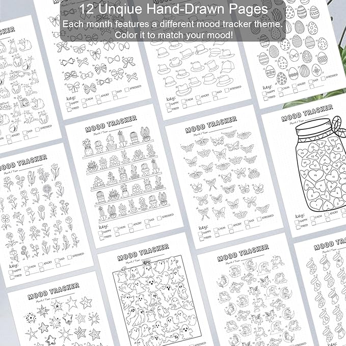 Premade Dotted Journal Notebook, Pre-made Dot Grid Notebook - Image 6