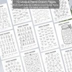 Premade Bullet Dotted Journal Notebook, Pre-made Dot Grid Journaling - Image 6
