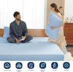 Sunflower Queen Fitted Sheet, 1-Piece Deep Pocket Fitted Bottom Sheet 16" - Image 5