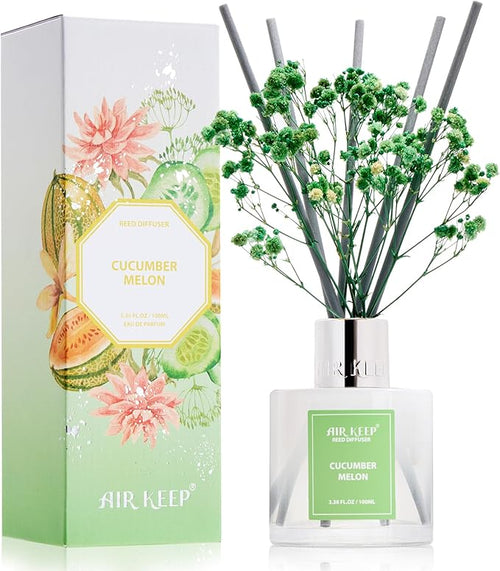 Airkeep Reed Diffuser Set, 3.38 fl oz by Airkeep
