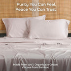 Pillow Cases King Size Set of 2 Pillowcases 100% Viscose from Bamboo Cooling - Image 2