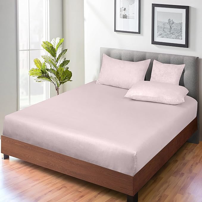 ROYALE LINENS 300 Thread Count 100% Long Staple Combed Cotton Fitted Sheet - Image 8