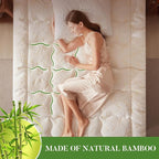 PRIMESOFT 100% Waterproof Queen Size Mattress Topper, Thick Pillow Top Mattress - Image 2