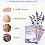 Epielle Relaxing Hand Mask 6 Pairs, Soften and Restore - Image 5