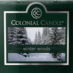 Colonial Candle Winter Woods Scented Jar Candle, 2 Wick, 3.5 oz, Mottled Wax - Image 6