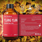 SU JUABA Ylang-Ylang Essential Oil 4 Oz, 100% Pure Natural Aromatherapy Oil - Image 6