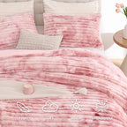 Smoofy Fluffy Full Size Comforter Sets 3 Pieces - Image 2