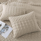 WDCOZY Oversized California Cal King Size Quilt Bedding Sets - Image 4