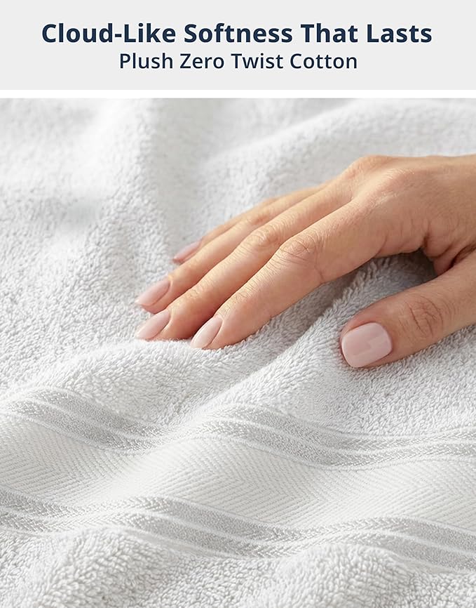 LANE LINEN 100% Cotton Bath Sheets - Image 5
