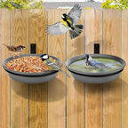 Fence Bird Feeders Tray by Alphatool