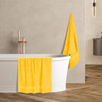 GLAMBURG Premium Cotton 4 Pack Bath Towel Set - Image 5