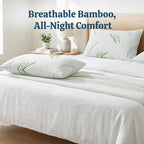 OMEO 2 Pack Standard Size Rayon Derived from Bamboo Pillow - Image 6