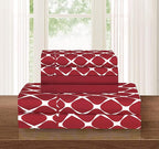 Elegant Comfort Luxury Softest and Coziest 6-Piece Bed Sheet Set, Wrinkle - Image 2