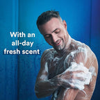 Suave Men Moisturizing Body & Face Wash, - Image 8