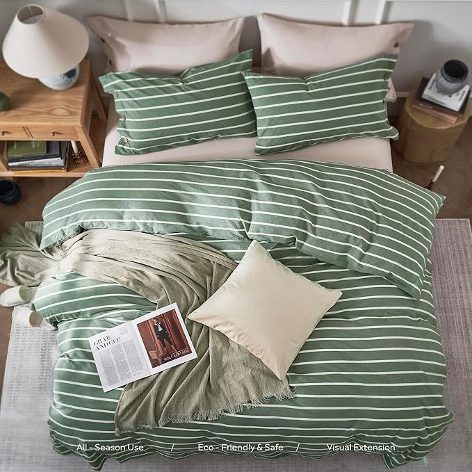 JELLYMONI Cotton Duvet Cover Oversized King Size - Image 8