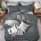 JELLYMONI Cotton Duvet Cover Cal King Size - Image 8