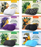Heated Eye Steam Mask Dry Eyes Self Warm Compress Dark Circles Puffiness Set of by LAUERCOSMETIC