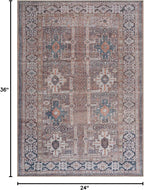 Bloom Rugs Washable Non-Slip 2' x 3' Rug - Image 2