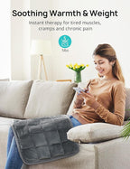 Weighted Heating Pad 17''x 33" XXXL Electric Heating Pad - Image 2