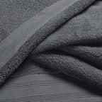 Ultra Soft 6 Pack Cotton Towel Set, Contains 2 Bath Towels 28x55 inch, 2 Hand - Image 2