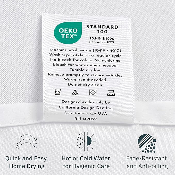 California Design Den Heirloom Soft, Smooth & Thick Certified 800 Thread Count - Image 9