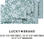 Lucky Brand Folk Floral 6 Piece Bath Towel Set - Image 3