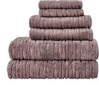 SKL Home CloudSoft Cotton Luxury 4-Piece Washcloth Set, Soft Plum - Image 8