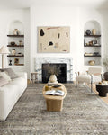 Loloi Layla Collection LAY-13 Antique/Moss 3'-6" x 5'-6" .13" Thick Accent Rug by Loloi