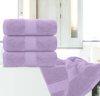 White Classic Luxury Bath Towels Set of 4 Large - Image 7